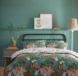 furn Forage Floral Teal Bedding Set - King size - thumbnail 2