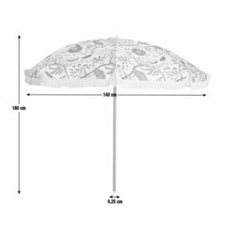 Habitat x Scion 1.6m Garden Parasol - Jackfruit Print - thumbnail 2