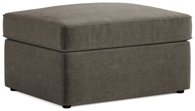 Jay-Be Fabric Footstool Chair Bed - Pewter - image 1