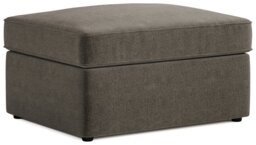 Jay-Be Fabric Footstool Chair Bed - Pewter - thumbnail 1