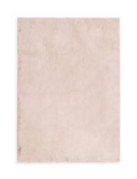 Habitat Cosy Soft Blush Short Pile Rug - 170x120cm - thumbnail 1