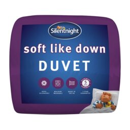 Silentnight Soft Like Down 10.5 Tog Duvet - Double - thumbnail 1