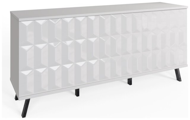 Frank Olsen Elevate Smart 3 Door Sideboard - White - image 1