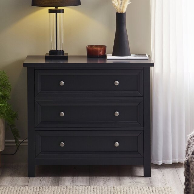 Julian Bowen Maine 5 Drawer Chest - Anthracite - image 1