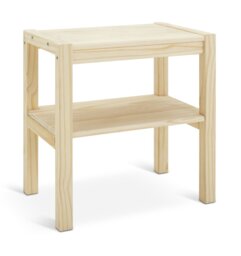 Argos Home Karee Bedside Table - Pine - thumbnail 1