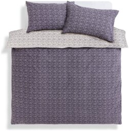 Habitat Spot Print Navy Bedding Set - King size - thumbnail 2