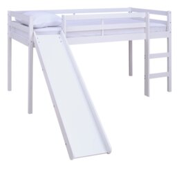 Argos Home Kaycie Mid Sleeper with Slide - White - thumbnail 2