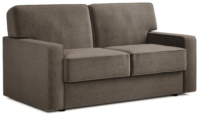 Jay-Be Linea Fabric 2 Seater Sofa Bed - Pewter - image 1