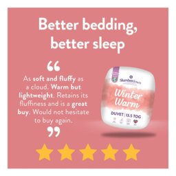 Slumberdown Winter Warm 13.5 Tog Duvet - Superking - thumbnail 2