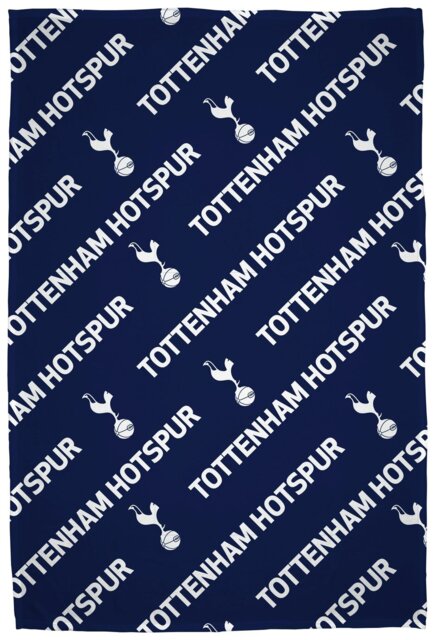 Tottenham Hotspur Fleece Throw - Dark Blue - 100x150cm - image 1