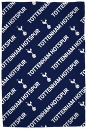 Tottenham Hotspur Fleece Throw - Dark Blue - 100x150cm - thumbnail 1