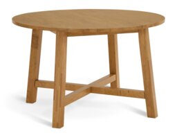 Habitat Trieste Round 4 Seater Dining Table - Oak