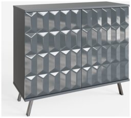Frank Olsen Elevate 2 Door Sideboard - Grey - thumbnail 1