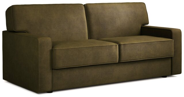 Jay-Be Linea Fabric 3 Seater Sofa Bed - Sage Green - image 1