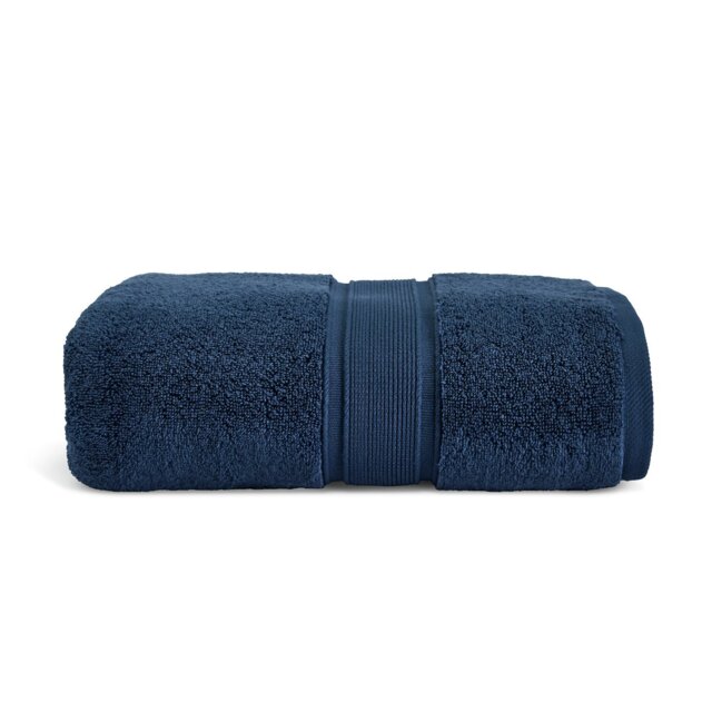 Habitat Supersoft Bath Sheet - Denim - image 1