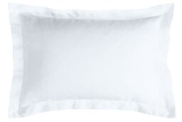 Habitat Cotton Rich 180 TC Oxford Pillowcase Pair - White - thumbnail 2
