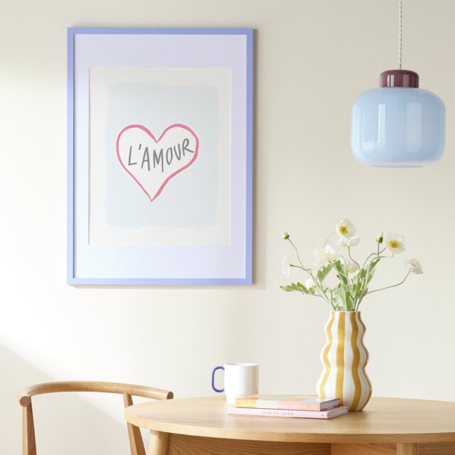 Argos Home Coloured Blue Picture Frame - 41x51cm - image 1