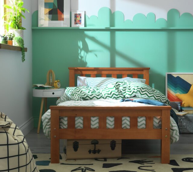 Habitat Heavy Duty Single Bed Frame - Pine - image 1