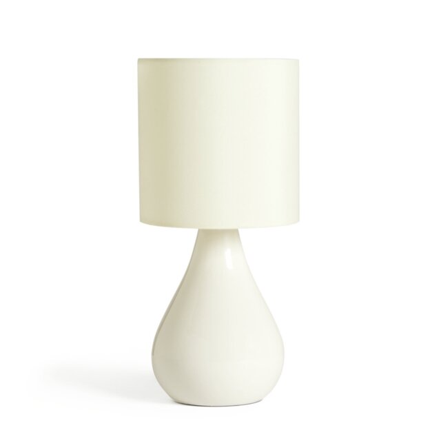 Argos Home Ceramic Table Lamp - Cream - image 1