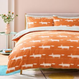 Habitat x Scion Cotton Mr Fox Family Bedding Set - Superking - thumbnail 1