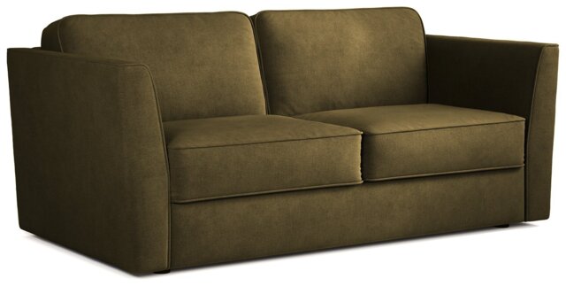 Jay-Be Elegance Fabric 3 Seater Sofa Bed - Sage Green - image 1