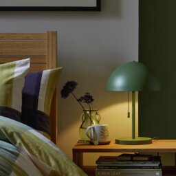 Habitat Mushroom 40cm Metal Table Lamp - Green - thumbnail 2