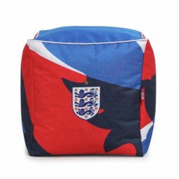 Kaikoo Kids FA England Cube Bean Bag - Blue & Red - thumbnail 2
