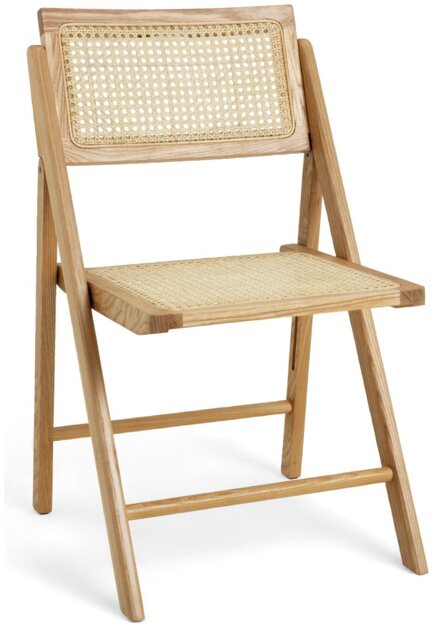 Habitat Peio Rattan Folding Dining Chair - Natural - image 1
