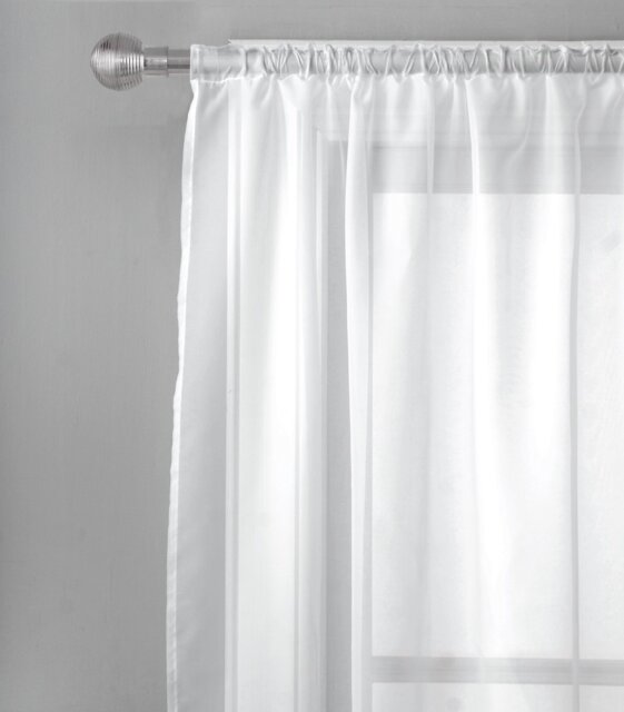 Argos Home Pencil Pleat Curtains - White - 240x137cm - image 1