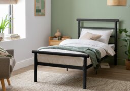 Argos Home Avalon Double Metal Bed Frame - Black - thumbnail 2