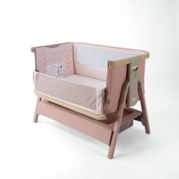 Tutti Bambini Cozee Air 2 Bedside Crib - Blush - thumbnail 2