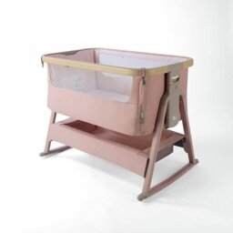 Tutti Bambini Cozee Air 2 Bedside Crib - Blush - thumbnail 1