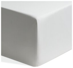 Habitat Egyptian Cotton 400TC White Fitted Sheet- Single - thumbnail 2
