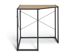 Argos Home Loft Living Corner Office Desk - Light Oak Effect - thumbnail 1