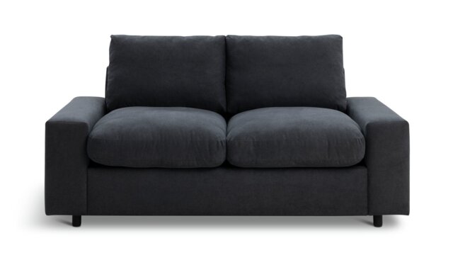 Habitat Holme Fabric 2 Seater Sofa - Charcoal