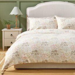 Argos Home Brushed Cotton Oriental Trees Bedding Set-Single - thumbnail 1