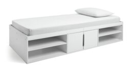 Habitat Frida Storage Cabin Bed - White - thumbnail 2