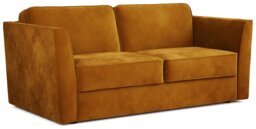 Jay-Be Elegance Velvet 3 Seater Sofa Bed - Gold - thumbnail 1