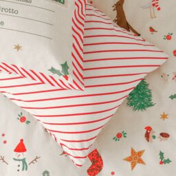 Argos Home Letter to Santa Cream Bedding Set - King size - thumbnail 2