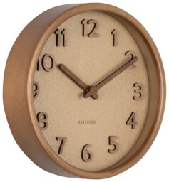 Karlsson Pure Analogue Wall Clock - Sand Brown - thumbnail 2