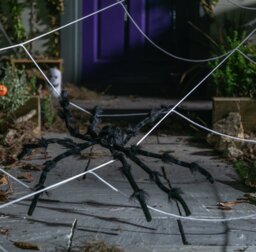 Argos Home Halloween Large Outdoor Web & Spider Decoration - thumbnail 1