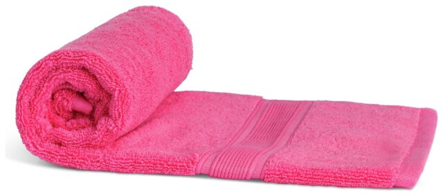 Habitat Cotton Supersoft Hand Towel - Raspberry - image 1