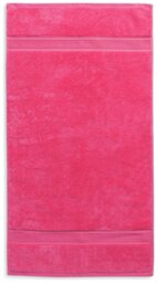 Habitat Cotton Supersoft Hand Towel - Raspberry - thumbnail 2