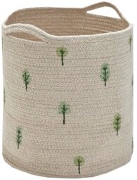Great Little Trading Company Rope Storage Basket - Woodland