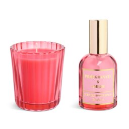 Habitat Votive Candle & 90ml Room Spray-Pomegranate & Amber - thumbnail 2