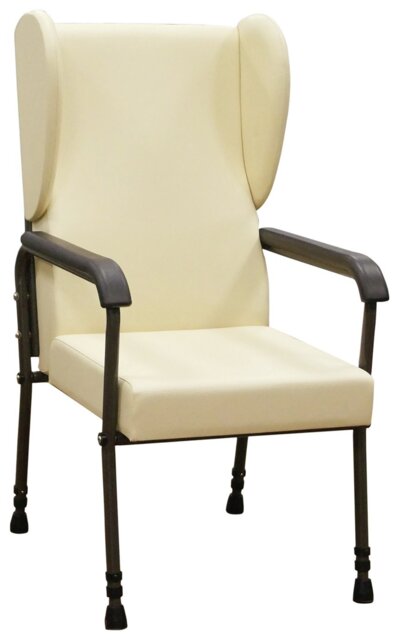 Aidapt Chelsfield Fabric Wingback Chair - Cream - image 1
