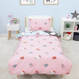 Hello Kitty and Friends Panel Pink Bedding Set - Single - thumbnail 2