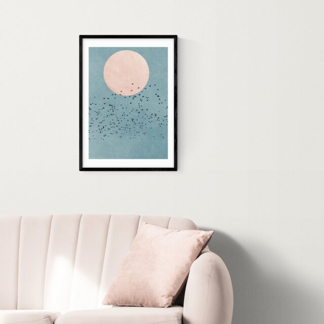 East End Prints Fly Away Framed Print - A2 - image 1