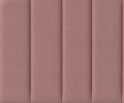 Silentnight Merlin Velvet Double Headboard - Dusky Pink - thumbnail 2