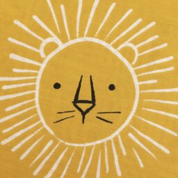 Habitat Cotton Safari Lion Yellow Bedding Set - Single - thumbnail 2